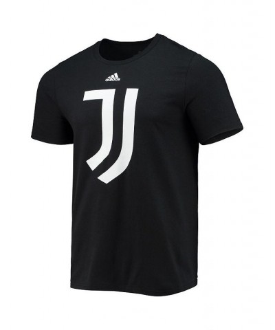 Men's Black Juventus Primary Logo Amplifier T-shirt $20.29 T-Shirts