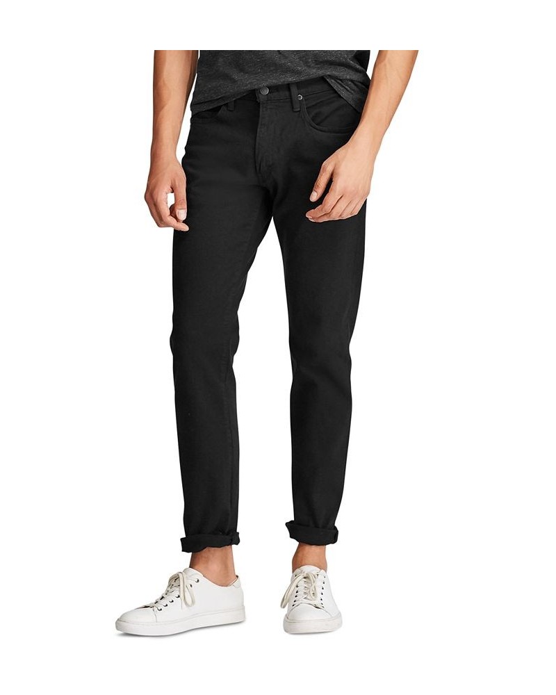 Men's Hampton Relaxed Straight Jeans Hudson Black $40.00 Jeans