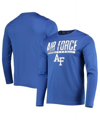 Men's Royal Air Force Falcons Wordmark Slash Long Sleeve T-shirt $19.35 T-Shirts