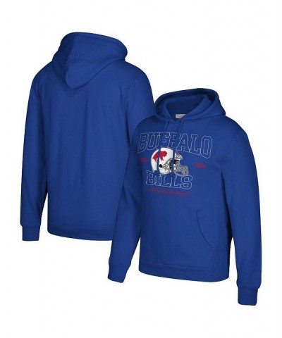 Men's Royal Buffalo Bills Classic Helmet Pullover Hoodie $43.99 Sweatshirt