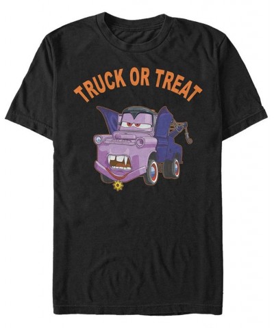 Disney Pixar Men's Cars Vampire Mater Truck or Treat Short Sleeve T-Shirt Black $18.19 T-Shirts