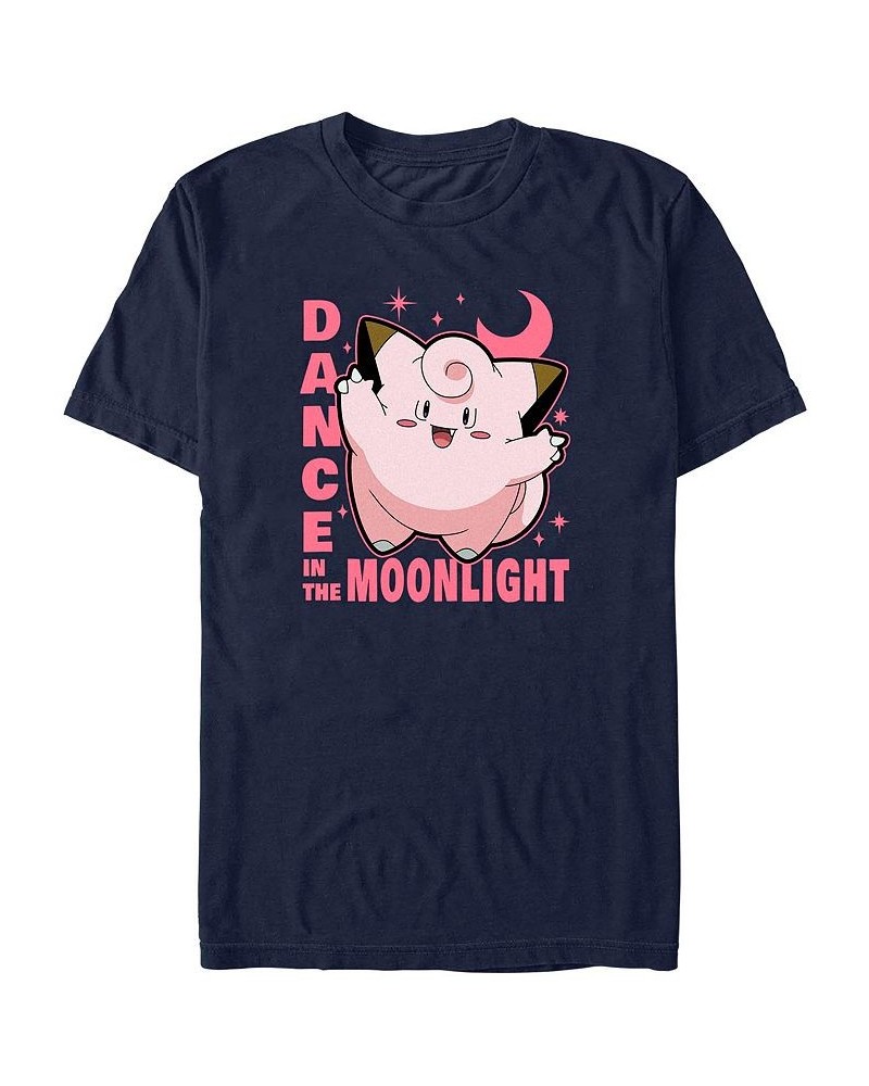 Men's Clefairy Dance Short Sleeve T-shirt PD02 $17.50 T-Shirts