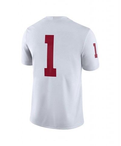 Men's Brand White Oklahoma Sooners 1 Away Game Jersey $34.50 Jersey