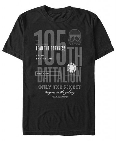 Star Wars Men's Episode IX 105th Battalion Finest Troopers in The Galaxy T-shirt Black $18.89 T-Shirts