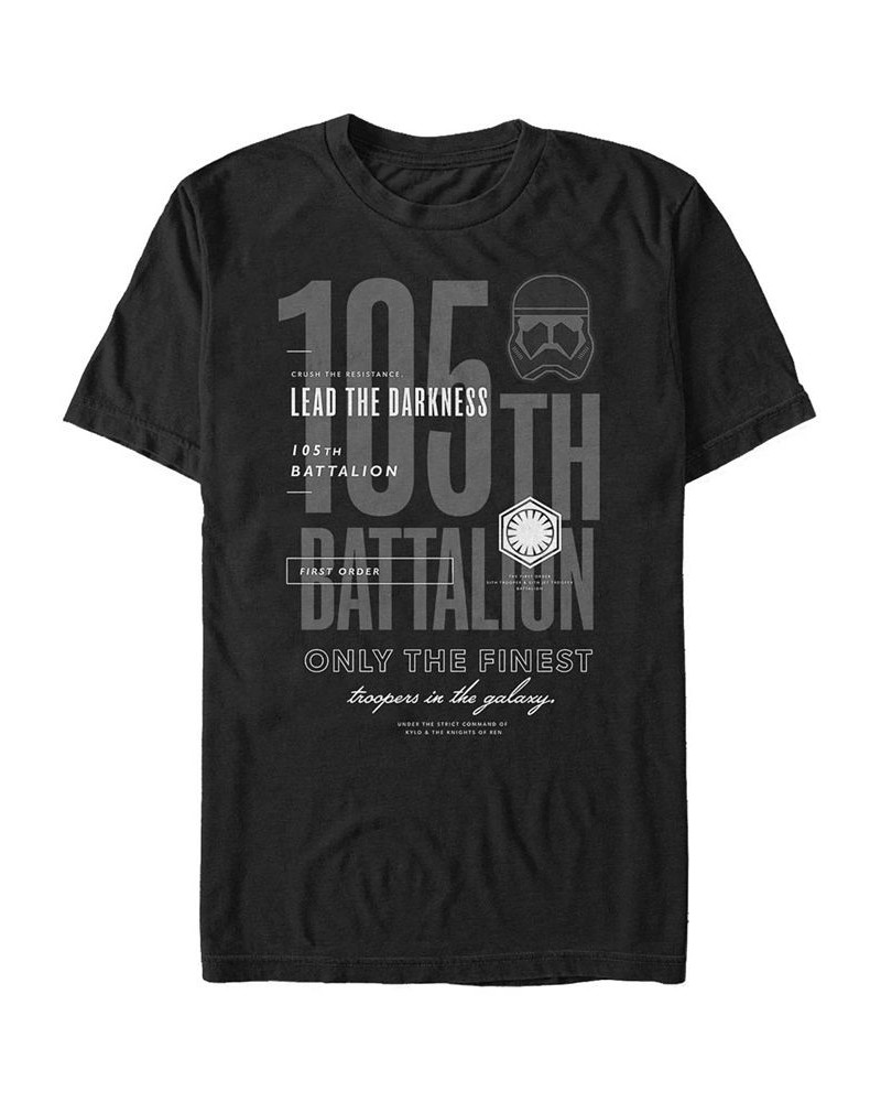 Star Wars Men's Episode IX 105th Battalion Finest Troopers in The Galaxy T-shirt Black $18.89 T-Shirts