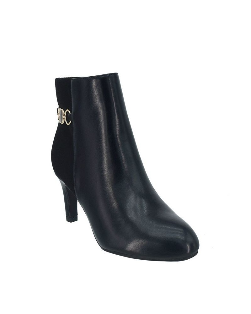 Women's Neena Ankle Bootie with Memory Foam Black $36.90 Shoes