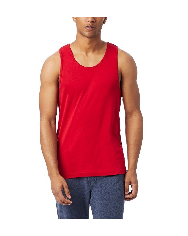 Men's Big and Tall Go-To Tank Top Apple Red $11.79 T-Shirts