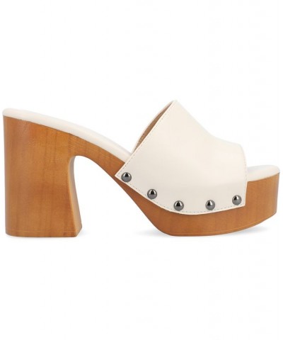 Women's Veda Platform Sandal Off White $45.00 Shoes