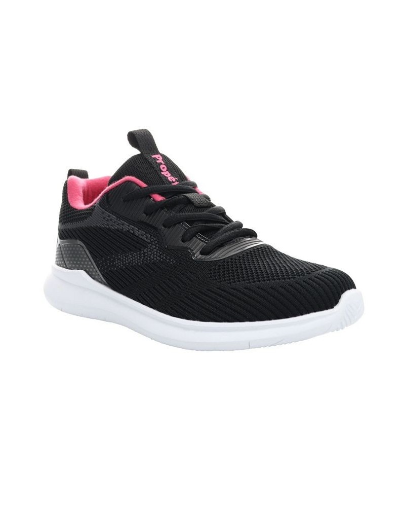 Women's Travelbound Pixel Sneakers Black $35.68 Shoes