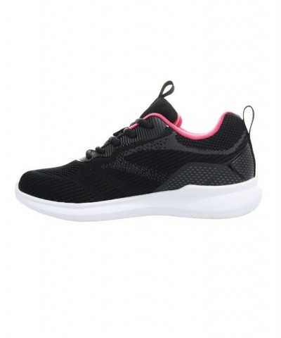 Women's Travelbound Pixel Sneakers Black $35.68 Shoes