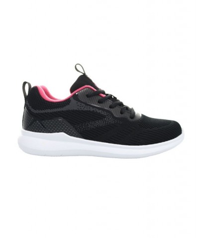 Women's Travelbound Pixel Sneakers Black $35.68 Shoes