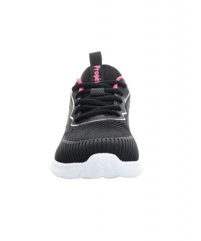 Women's Travelbound Pixel Sneakers Black $35.68 Shoes