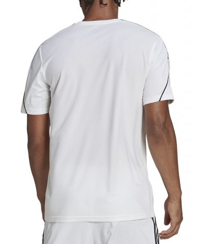 Men's Tiro 23 League Slim-Fit Performance 3-Stripes T-Shirt Multi $19.35 T-Shirts