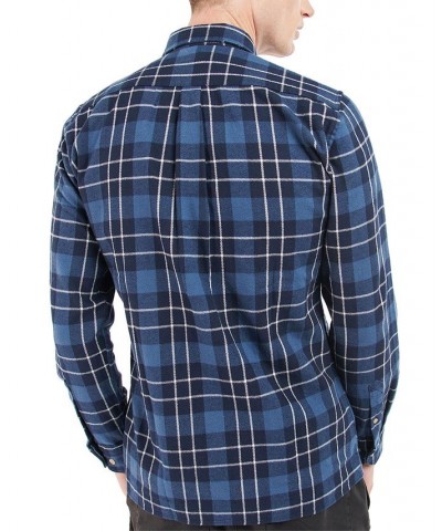 Men's Baysbarn Long-Sleeve Plaid Shirt Blue $34.30 Shirts