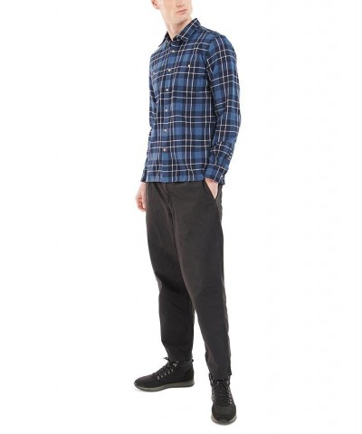 Men's Baysbarn Long-Sleeve Plaid Shirt Blue $34.30 Shirts