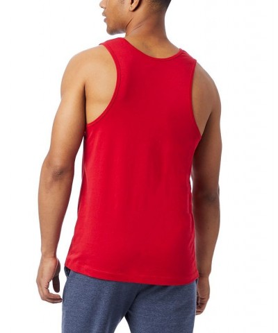 Men's Big and Tall Go-To Tank Top Apple Red $11.79 T-Shirts