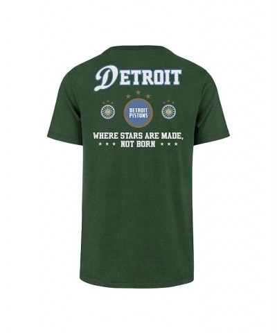 Men's Green Detroit Pistons 2022/23 City Edition Backer Franklin T-shirt $25.99 T-Shirts