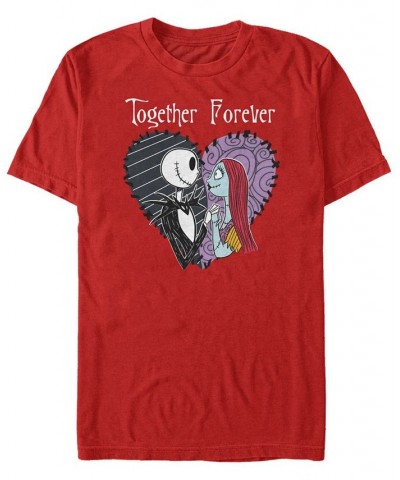 Men's Together Forever Short Sleeve T-Shirt Red $18.19 T-Shirts