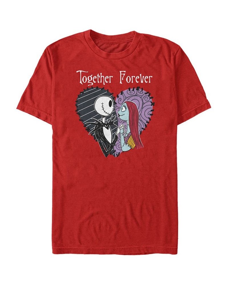 Men's Together Forever Short Sleeve T-Shirt Red $18.19 T-Shirts