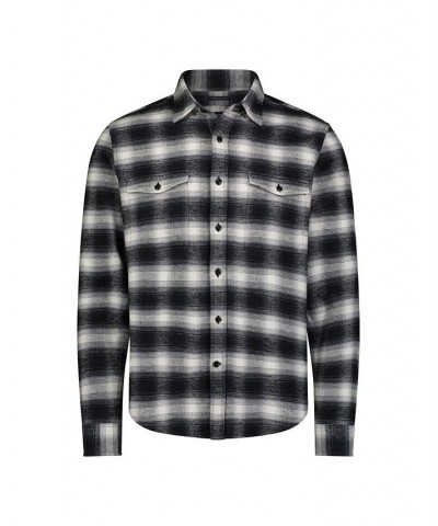 Men's Plaid Work Wear Cloud Soft Long Sleeve Flannel Shirt PD01 $30.86 Shirts