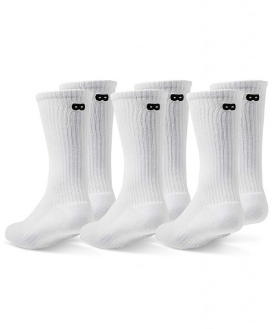 Men's Cushion Crew Socks, Pack of 3 White $13.33 Socks