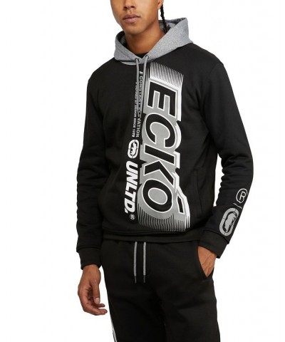 Men's Fast Track Hoodie Black $31.32 Sweatshirt