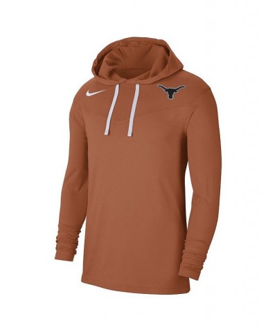 Men's Texas Orange Texas Longhorns Off-Field Performance Long Sleeve Hoodie T-shirt $29.14 T-Shirts