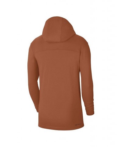 Men's Texas Orange Texas Longhorns Off-Field Performance Long Sleeve Hoodie T-shirt $29.14 T-Shirts