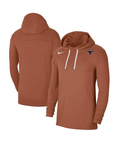 Men's Texas Orange Texas Longhorns Off-Field Performance Long Sleeve Hoodie T-shirt $29.14 T-Shirts