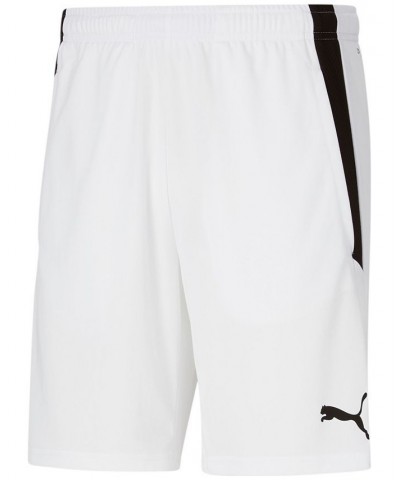 Men's Liga Training Soccer Shorts with Moisture-Wicking Technology White $17.50 Shorts