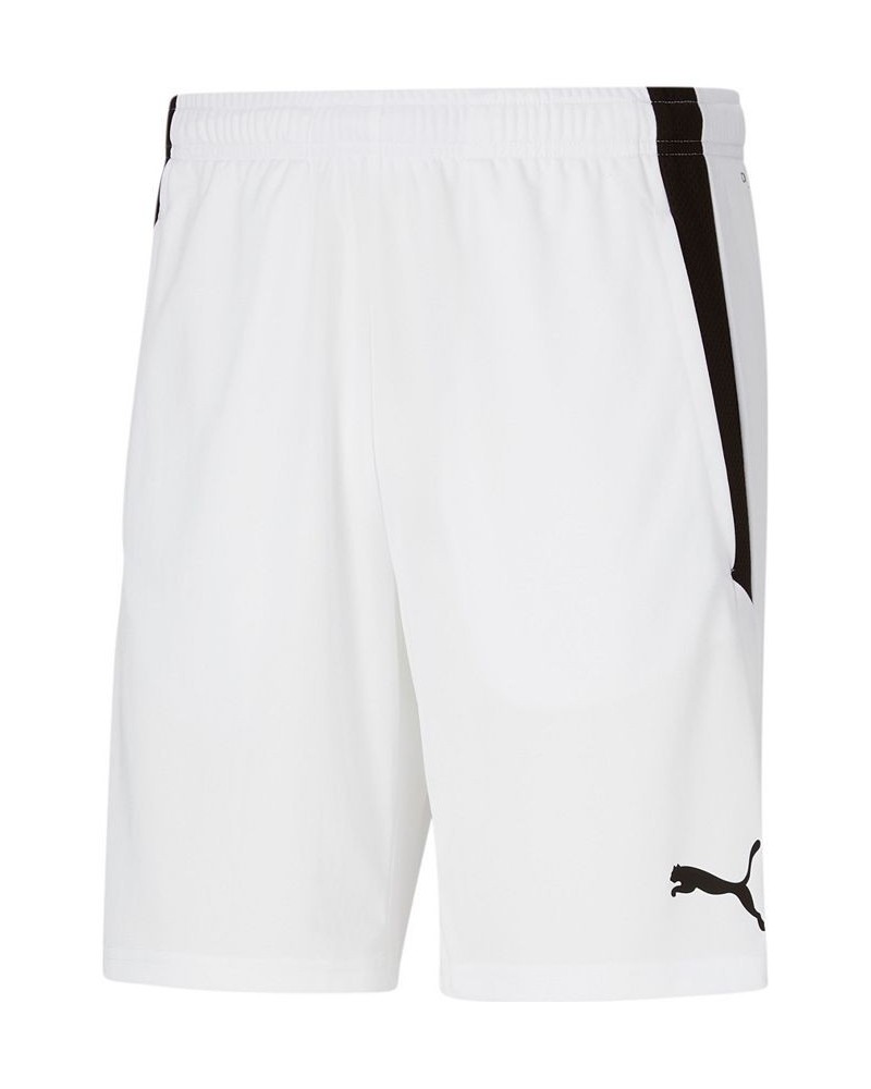 Men's Liga Training Soccer Shorts with Moisture-Wicking Technology White $17.50 Shorts