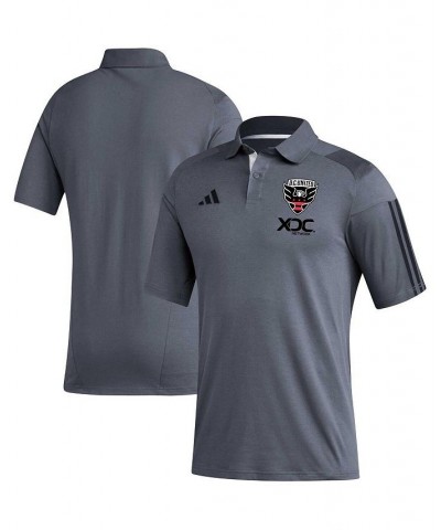 Men's Gray D.C. United 2023 On-Field Training Polo Shirt $29.90 Polo Shirts