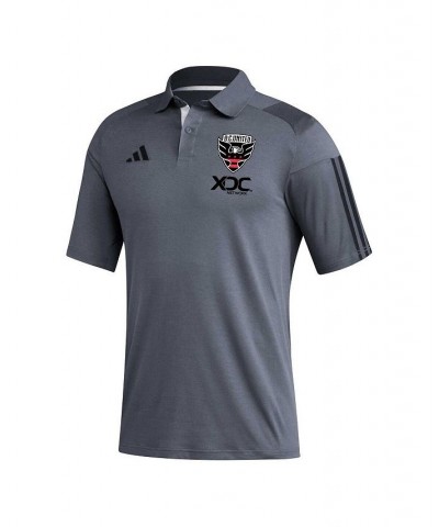 Men's Gray D.C. United 2023 On-Field Training Polo Shirt $29.90 Polo Shirts