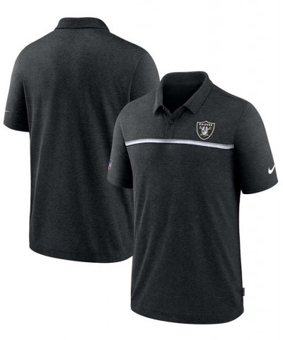 Men's Black Las Vegas Raiders Sideline Early Season Team Performance Polo $31.68 Polo Shirts