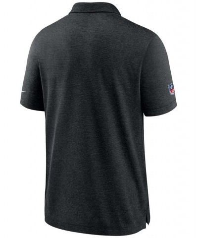 Men's Black Las Vegas Raiders Sideline Early Season Team Performance Polo $31.68 Polo Shirts