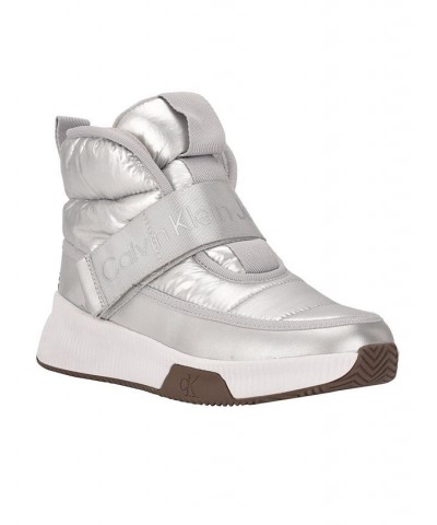 Women's Mabon Nylon High Top Sneakers PD03 $28.57 Shoes