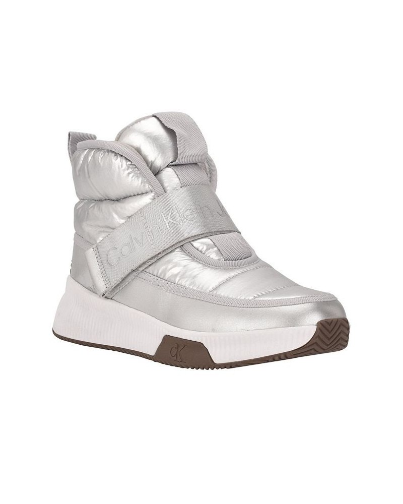 Women's Mabon Nylon High Top Sneakers PD03 $28.57 Shoes