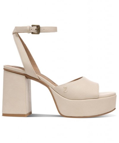 Women's Priya Two-Piece Strappy Platform Sandals PD06 $37.80 Shoes