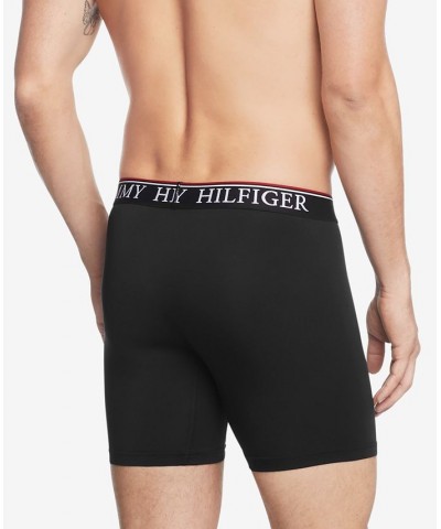 Men's 3-Pk. Cool Moisture-Wicking 4-Way Stretch Boxer Briefs Black $17.50 Underwear