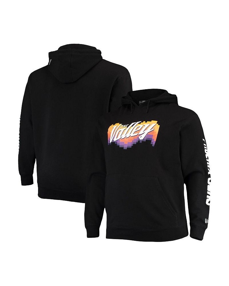 Men's Black Phoenix Suns 2021/22 City Edition Big and Tall Pullover Hoodie $26.40 Sweatshirt