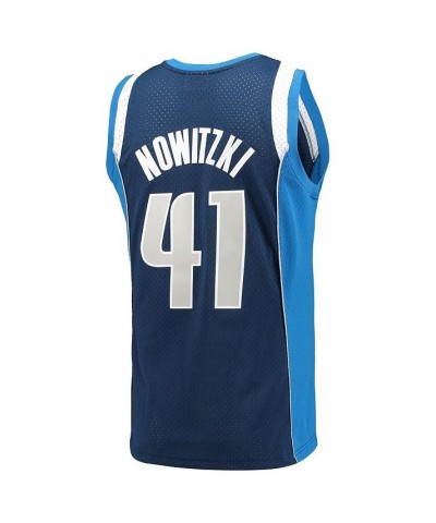 Men's Dirk Nowitzki Navy Dallas Mavericks 2011-12 Hardwood Classics Swingman Jersey $53.28 Jersey