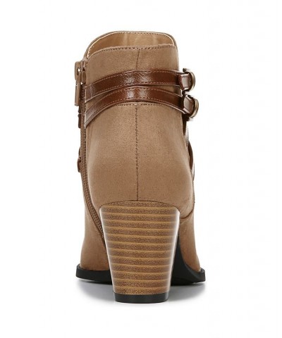 Jezebel Booties Brown $45.00 Shoes