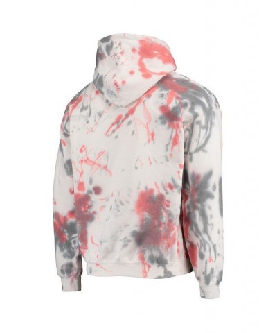 Men's Cream Houston Rockets Tie-Dye Pullover Hoodie $32.85 Sweatshirt