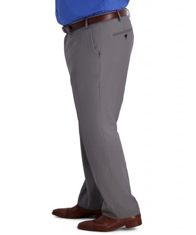 Men's Big & Tall Active Series Classic-Fit Performance Stretch Dress Pants Gray $22.00 Pants