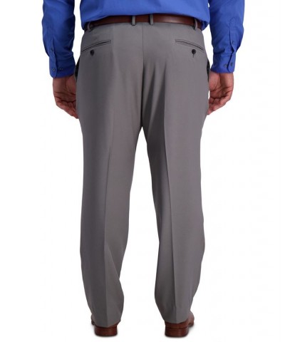 Men's Big & Tall Active Series Classic-Fit Performance Stretch Dress Pants Gray $22.00 Pants