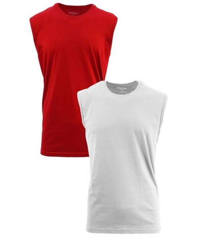 Men's Muscle Tank Top, Pack of 2 PD04 $16.32 T-Shirts