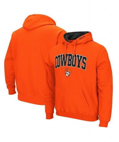 Men's Orange Oklahoma State Cowboys Arch Logo 3.0 Pullover Hoodie $20.68 Sweatshirt