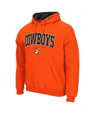 Men's Orange Oklahoma State Cowboys Arch Logo 3.0 Pullover Hoodie $20.68 Sweatshirt