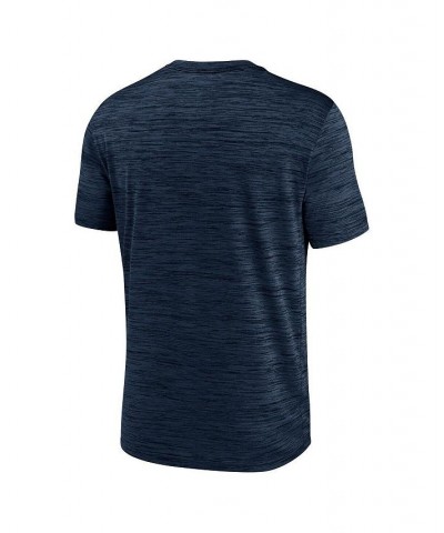 Men's Navy Detroit Tigers Logo Velocity Performance T-shirt $25.00 T-Shirts