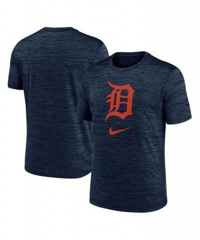 Men's Navy Detroit Tigers Logo Velocity Performance T-shirt $25.00 T-Shirts